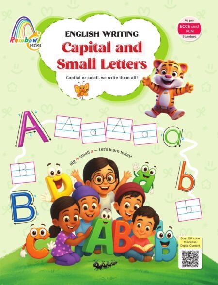 Rainbow Series LKG English Capital and Small Writing