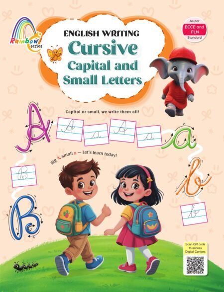 Rainbow Series UKG English Cursive Writing