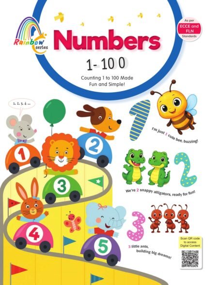Rainbow Series Nursery Numbers 1 to 100