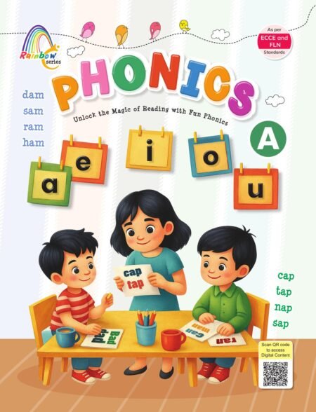 Rainbow Series LKG Phonics Skill Book A